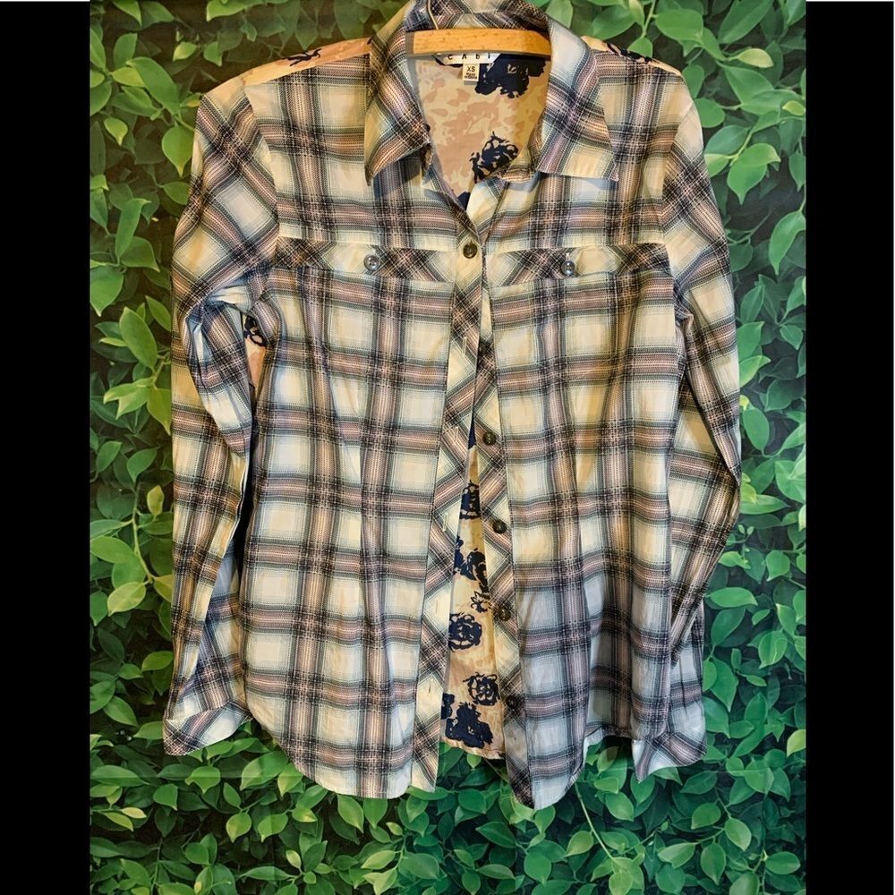 CAbi Button Down Blouse - image 1